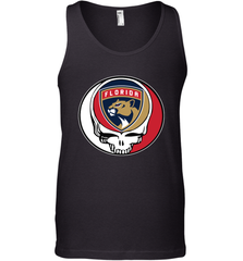 Florida Panthers Grateful Dead Steal Your Face Hockey NHL Mens Tank Top Mens Tank Top - VeigarTee