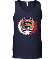 Florida Panthers Grateful Dead Steal Your Face Hockey NHL Mens Tank Top Mens Tank Top - VeigarTee