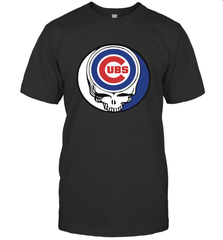 Chicago Cubs Grateful Dead Steal Your Face Baseball Mens T-Shirt Mens T-Shirt - VeigarTee