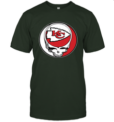 Kansas City Chiefs Grateful Dead Steal Your Face NFL Football Mens T-Shirt Mens T-Shirt - VeigarTee