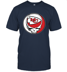 Kansas City Chiefs Grateful Dead Steal Your Face NFL Football Mens T-Shirt Mens T-Shirt - VeigarTee