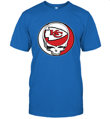 Kansas City Chiefs Grateful Dead Steal Your Face NFL Football Mens T-Shirt Mens T-Shirt - VeigarTee