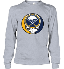 Buffalo Sabres Grateful Dead Steal Your Face Hockey NHL Adult Long Sleeve T-Shirt Adult Long Sleeve T-Shirt - VeigarTee