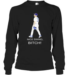 Joe Kelly Nice Swing Bitch Fight Club Adult Long Sleeve T-Shirt Adult Long Sleeve T-Shirt - VeigarTee