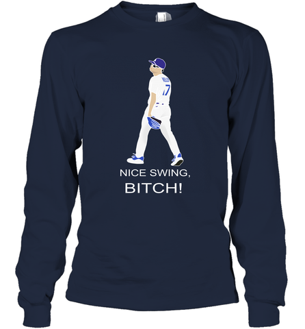 Joe Kelly Nice Swing Bitch Fight Club Adult Long Sleeve T-Shirt