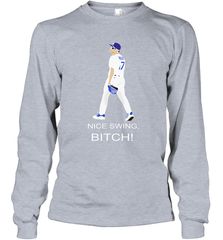 Joe Kelly Nice Swing Bitch Fight Club Adult Long Sleeve T-Shirt Adult Long Sleeve T-Shirt - VeigarTee