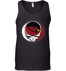 Arizona Cardinals Grateful Dead Steal Your Face NFL Football Mens Tank Top