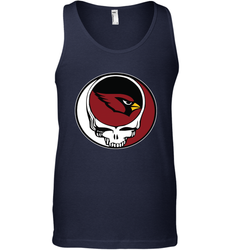 Arizona Cardinals Grateful Dead Steal Your Face NFL Football Mens Tank Top
