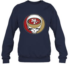 San Francisco 49ers Grateful Dead Steal Your Face NFL Football Adult Sweatshirt