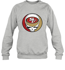 San Francisco 49ers Grateful Dead Steal Your Face NFL Football Adult Sweatshirt Adult Sweatshirt - VeigarTee