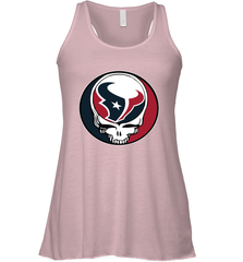 Houston Texans Grateful Dead Steal Your Face NFL Football Womens Racerback Tank Top Womens Racerback Tank Top - VeigarTee