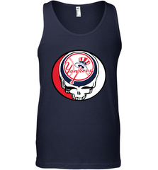 New York Yankees Grateful Dead Steal Your Face Baseball Mens Tank Top Mens Tank Top - VeigarTee