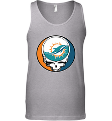 Miami Dolphins Grateful Dead Steal Your Face NFL Football Mens Tank Top Mens Tank Top - VeigarTee