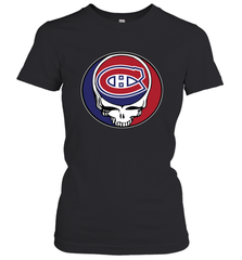 Montreal Canadiens Grateful Dead Steal Your Face Hockey NHL Womens T-Shirt Womens T-Shirt - VeigarTee