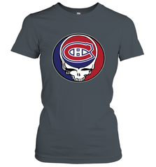 Montreal Canadiens Grateful Dead Steal Your Face Hockey NHL Womens T-Shirt Womens T-Shirt - VeigarTee