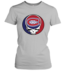 Montreal Canadiens Grateful Dead Steal Your Face Hockey NHL Womens T-Shirt Womens T-Shirt - VeigarTee