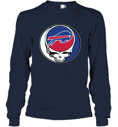 Buffalo Bills Grateful Dead Steal Your Face NFL Football Adult Long Sleeve T-Shirt
