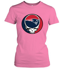 New England Patriots Grateful Dead Steal Your Face NFL Football Womens T-Shirt Womens T-Shirt - VeigarTee