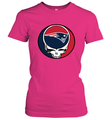 New England Patriots Grateful Dead Steal Your Face NFL Football Womens T-Shirt Womens T-Shirt - VeigarTee