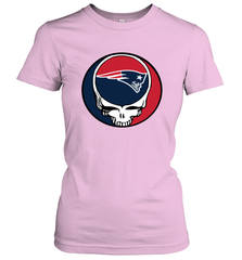 New England Patriots Grateful Dead Steal Your Face NFL Football Womens T-Shirt Womens T-Shirt - VeigarTee