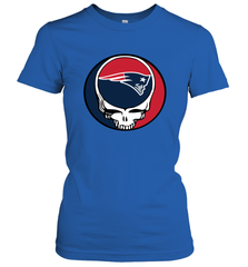 New England Patriots Grateful Dead Steal Your Face NFL Football Womens T-Shirt Womens T-Shirt - VeigarTee