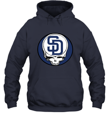 San Diego Padres Grateful Dead Steal Your Face Baseball Adult Hoodie Sweatshirt Adult Hoodie Sweatshirt - VeigarTee