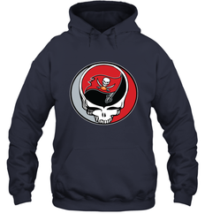 Tampa Bay Buccaneers Grateful Dead Steal Your Face NFL Football Adult Hoodie Sweatshirt