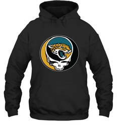 Jacksonville Jaguars Grateful Dead Steal Your Face NFL Football Adult Hoodie Sweatshirt