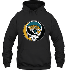 Jacksonville Jaguars Grateful Dead Steal Your Face NFL Football Adult Hoodie Sweatshirt Adult Hoodie Sweatshirt - VeigarTee
