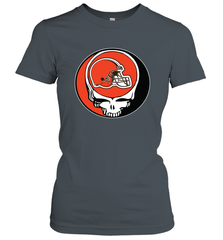Cleveland Browns Grateful Dead Steal Your Face NFL Football Womens T-Shirt Womens T-Shirt - VeigarTee