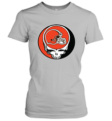 Cleveland Browns Grateful Dead Steal Your Face NFL Football Womens T-Shirt Womens T-Shirt - VeigarTee