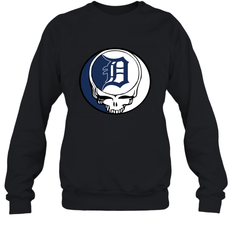 Detroit Tigers Grateful Dead Steal Your Face Baseball Adult Sweatshirt