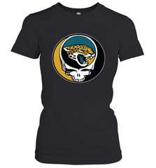Jacksonville Jaguars Grateful Dead Steal Your Face NFL Football Womens T-Shirt Womens T-Shirt - VeigarTee