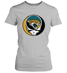 Jacksonville Jaguars Grateful Dead Steal Your Face NFL Football Womens T-Shirt Womens T-Shirt - VeigarTee