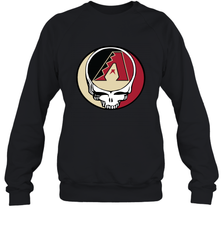 Arizona Diamondbacks Grateful Dead Steal Your Face Baseball Adult Sweatshirt Adult Sweatshirt - VeigarTee