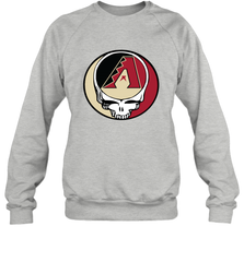 Arizona Diamondbacks Grateful Dead Steal Your Face Baseball Adult Sweatshirt Adult Sweatshirt - VeigarTee
