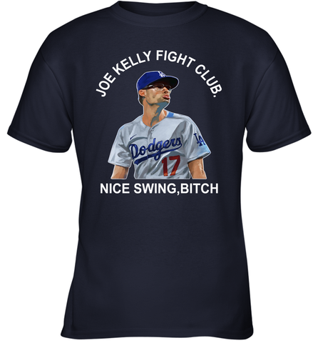 Joe Kelly Fight Club Nice Swing Bitch Youth T-Shirt