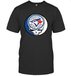 Toronto Blue Jays Grateful Dead Steal Your Face Baseball Mens T-Shirt