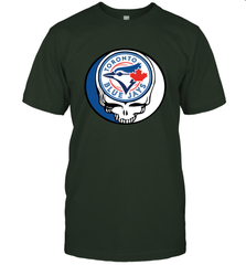 Toronto Blue Jays Grateful Dead Steal Your Face Baseball Mens T-Shirt Mens T-Shirt - VeigarTee