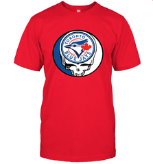 Toronto Blue Jays Grateful Dead Steal Your Face Baseball Mens T-Shirt Mens T-Shirt - VeigarTee