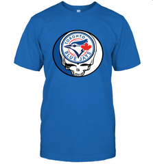 Toronto Blue Jays Grateful Dead Steal Your Face Baseball Mens T-Shirt Mens T-Shirt - VeigarTee