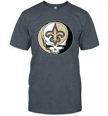 New Orleans Saints Grateful Dead Steal Your Face NFL Football Mens T-Shirt Mens T-Shirt - VeigarTee