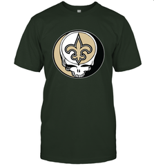 New Orleans Saints Grateful Dead Steal Your Face NFL Football Mens T-Shirt Mens T-Shirt - VeigarTee
