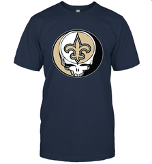 New Orleans Saints Grateful Dead Steal Your Face NFL Football Mens T-Shirt Mens T-Shirt - VeigarTee