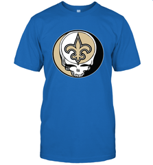 New Orleans Saints Grateful Dead Steal Your Face NFL Football Mens T-Shirt Mens T-Shirt - VeigarTee