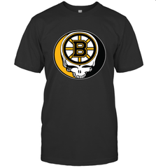 Boston Bruins Grateful Dead Steal Your Face Hockey NHL Mens T-Shirt Mens T-Shirt - VeigarTee