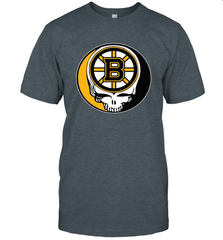 Boston Bruins Grateful Dead Steal Your Face Hockey NHL Mens T-Shirt Mens T-Shirt - VeigarTee