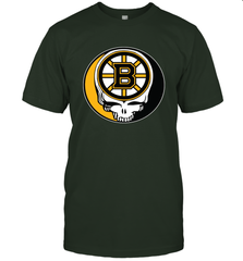 Boston Bruins Grateful Dead Steal Your Face Hockey NHL Mens T-Shirt Mens T-Shirt - VeigarTee