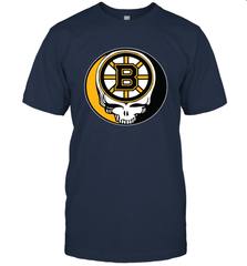Boston Bruins Grateful Dead Steal Your Face Hockey NHL Mens T-Shirt Mens T-Shirt - VeigarTee