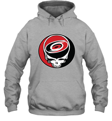 Carolina Hurricanes Grateful Dead Steal Your Face Hockey NHL Adult Hoodie Sweatshirt Adult Hoodie Sweatshirt - VeigarTee